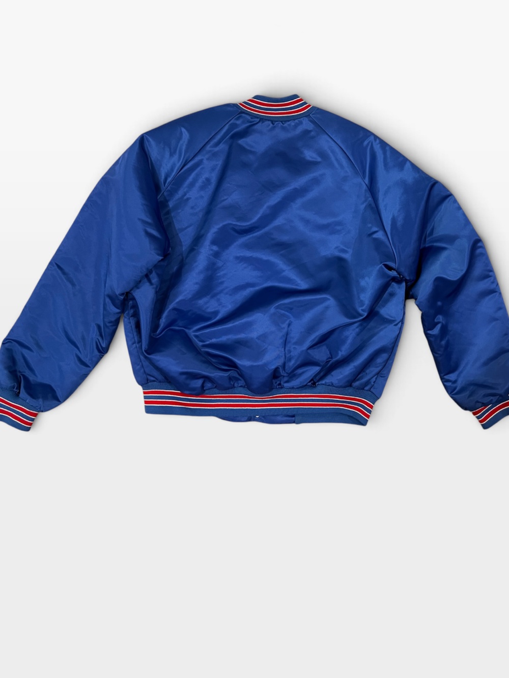 Vintage Retro Chalk Line NY (New York) Giants NFL Varsity Bomber Jacket - Picture 3 of 7